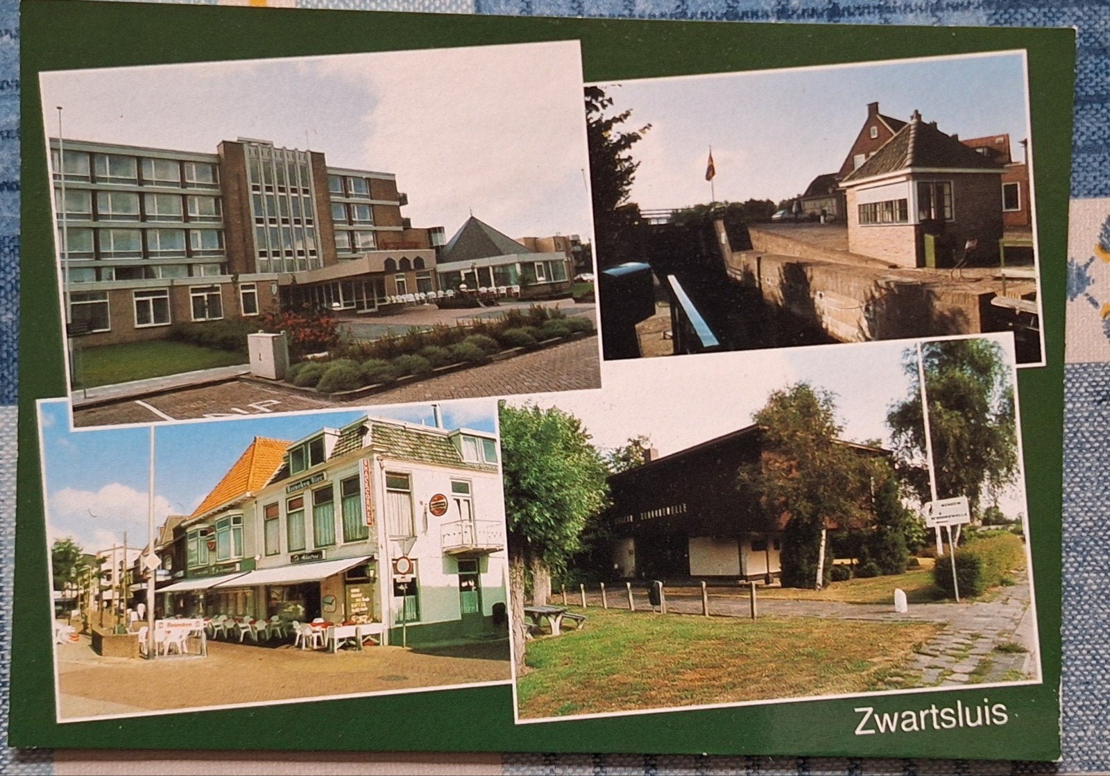 Ansichtkaart Zwartsluis - Diverse gezichten, Verzamelen, Ophalen of Verzenden, Ongelopen, Overijssel