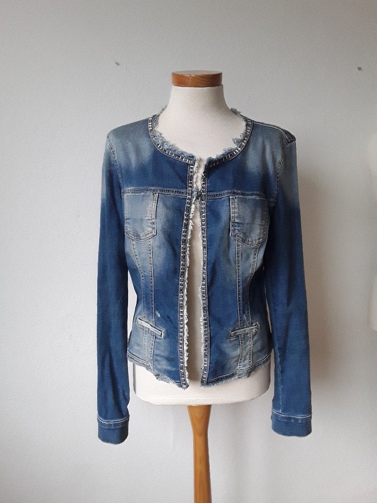 Jeans jack van Kocca voor mt M, Maat 38/40 (M), Kocca, Zo goed als nieuw, Jasje