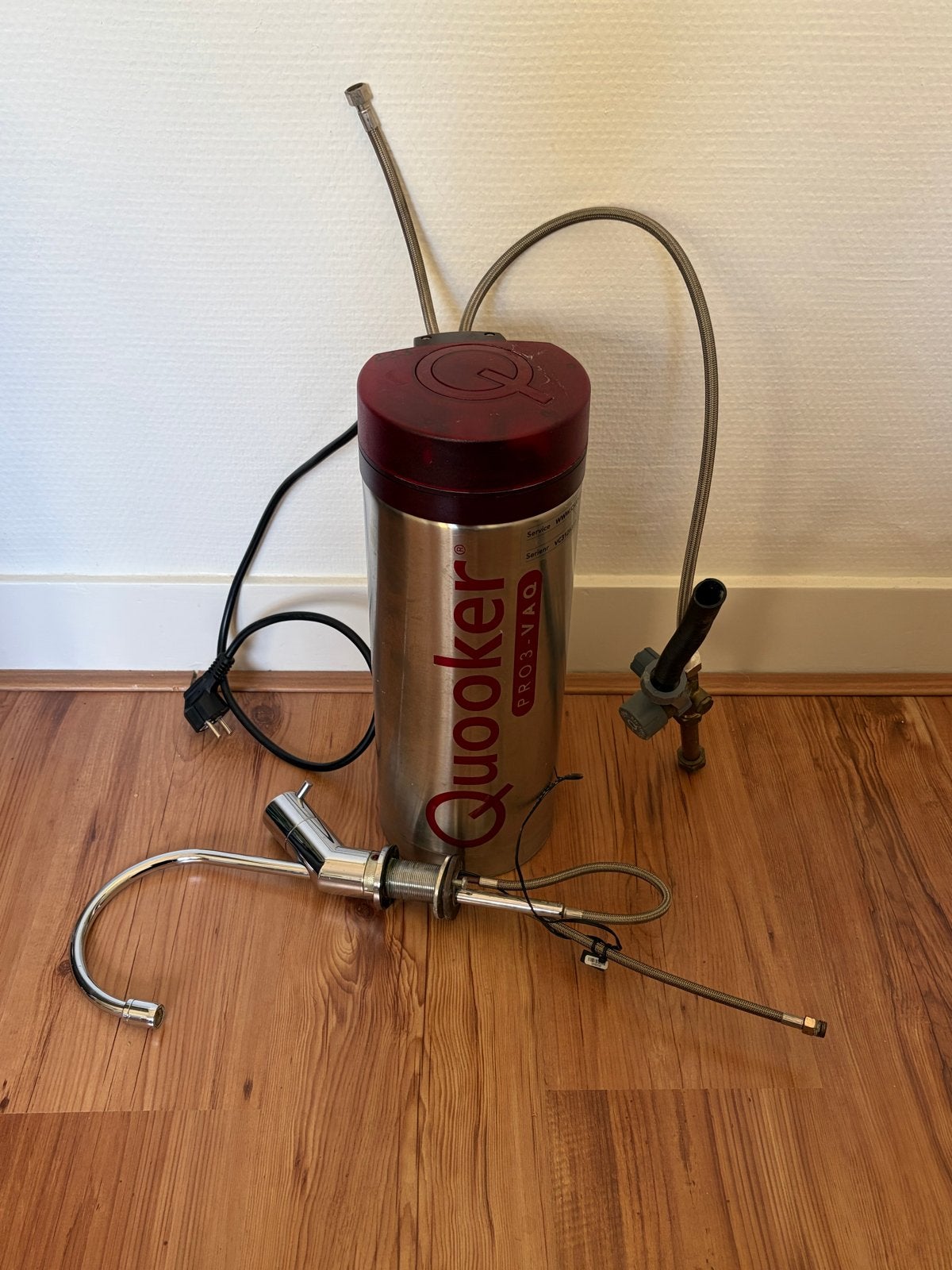 Quooker PRO3-VAQ kokendwaterkraan met reservoir, 2 tot 3 liter, Ophalen, Gebruikt