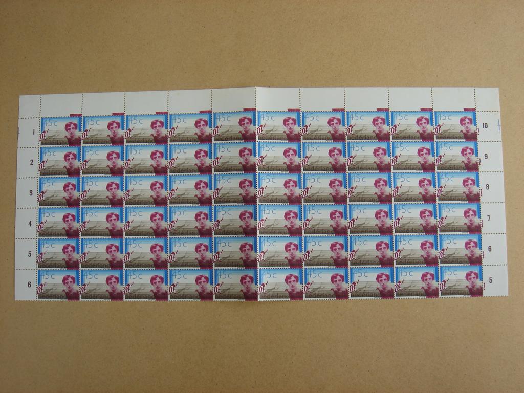 1978 NVPH 1166 MET PLAATFOUT EDUARD VERKADE 60x BLOC, Ophalen of Verzenden, Na 1940, Postfris