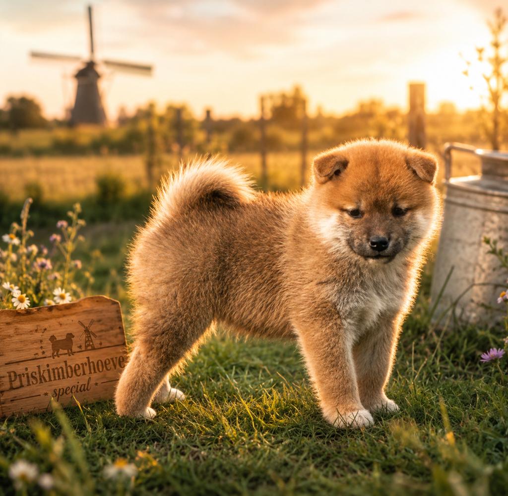 Unieke shiba inu pups met FCI stamboom., Dieren en Toebehoren, Parvo, Nederland, Overige rassen, 8 tot 15 weken