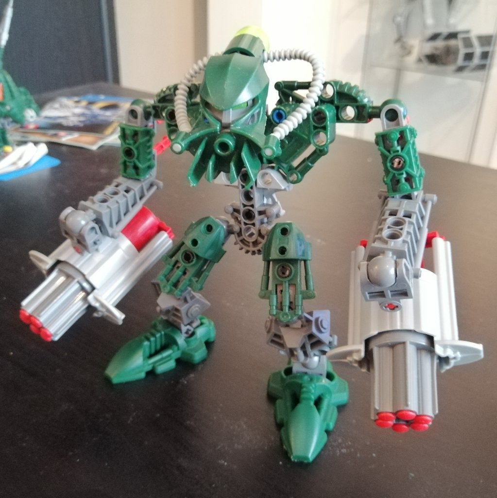 Toa Kongu 8910 Lego Bionicle, Gebruikt, Bionicle, Lego, Ophalen of Verzenden