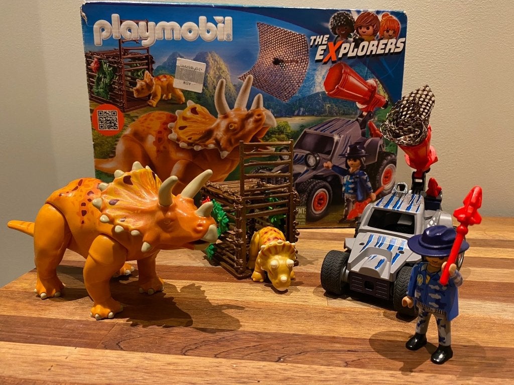 Playmobil 9434 Offroader, Met Dino-Vangnet, Complete set, Voertuig, Ophalen of Verzenden, Zo goed als nieuw