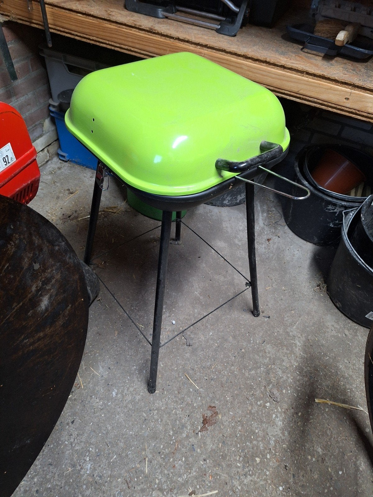 Hanzame bbq, een keer gebruikt, Ophalen, Gebruikt