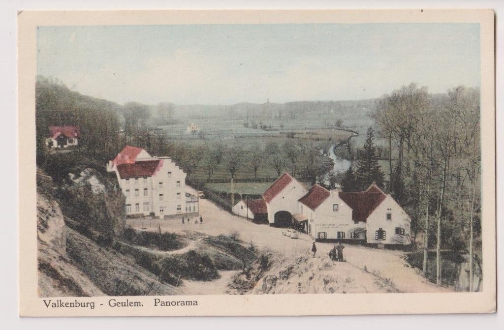067 Geulem 1950 Panorama Mensen Kinderen B25, Verzenden, 1940 tot 1960, Gelopen, Limburg