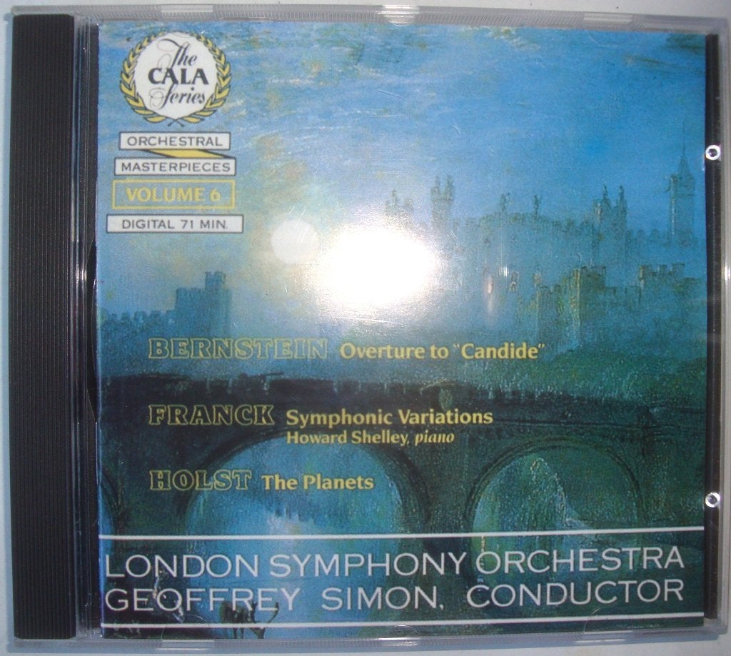 CD Bernstein, Franck en Holst (The Planets), Ophalen of Verzenden, Modernisme tot heden, Zo goed als nieuw, Orkest of Ballet