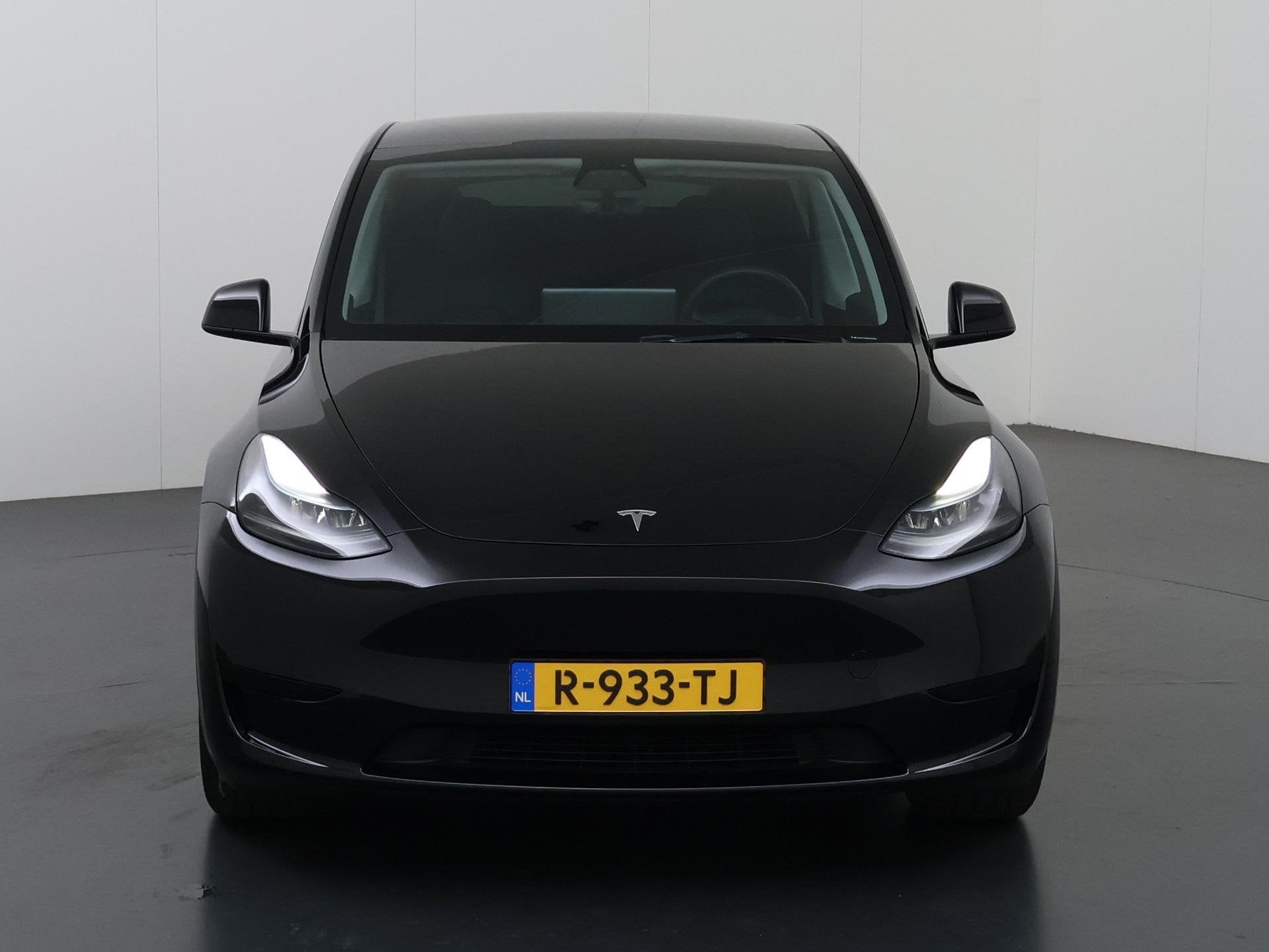 Tesla Model Y RWD 58 kWh | Panoramadak | 360° Camera | Stoe, Auto's, Automaat, 238 pk, Gebruikt, Zwart