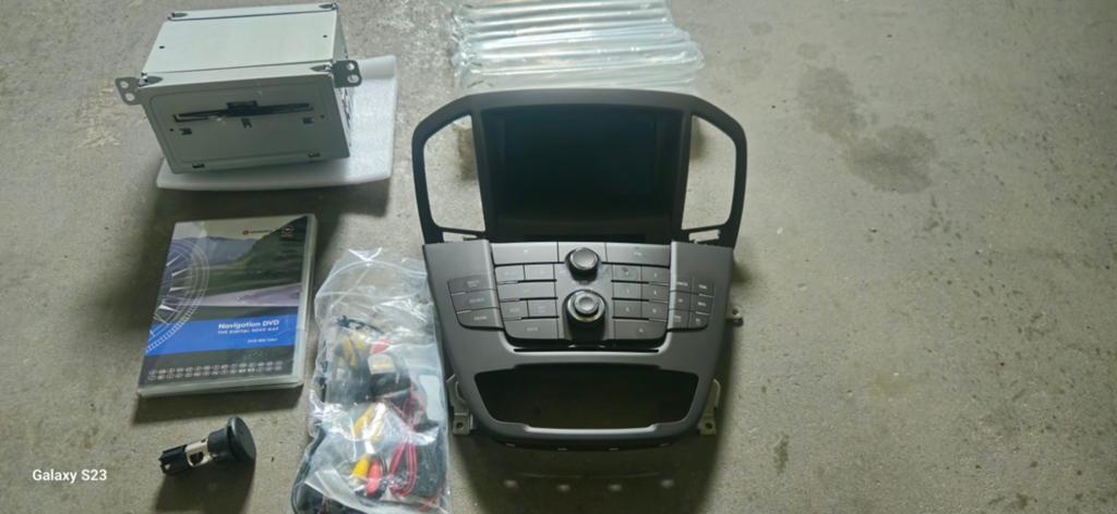 Opel Insignia (2008-2011) DVD 800 Navi Systeem - Compleet, Auto diversen, Autoradio's, Gebruikt, Ophalen