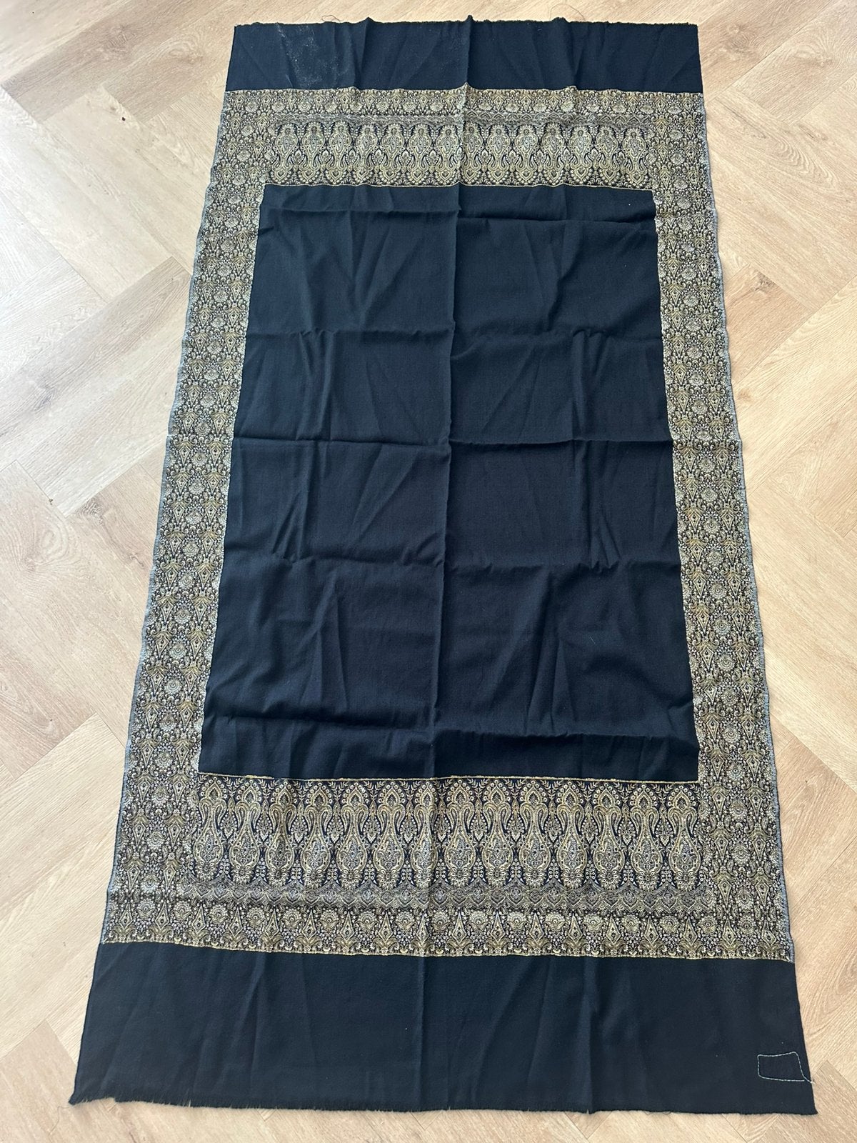 Nieuw! 100% Wol jamawar shawl/deken 190x100, Kleding | Dames, Ophalen of Verzenden, Nieuw