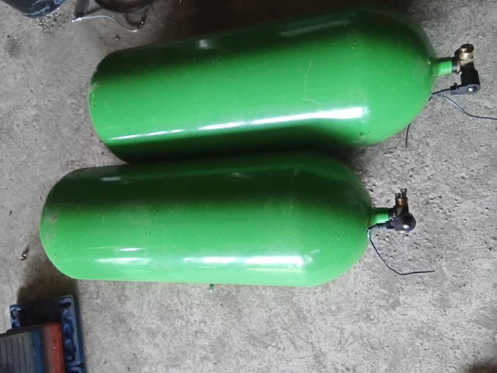 Cng tanks 82 liter t/m 2037 goed gekeurd, Ophalen, Gebruikt