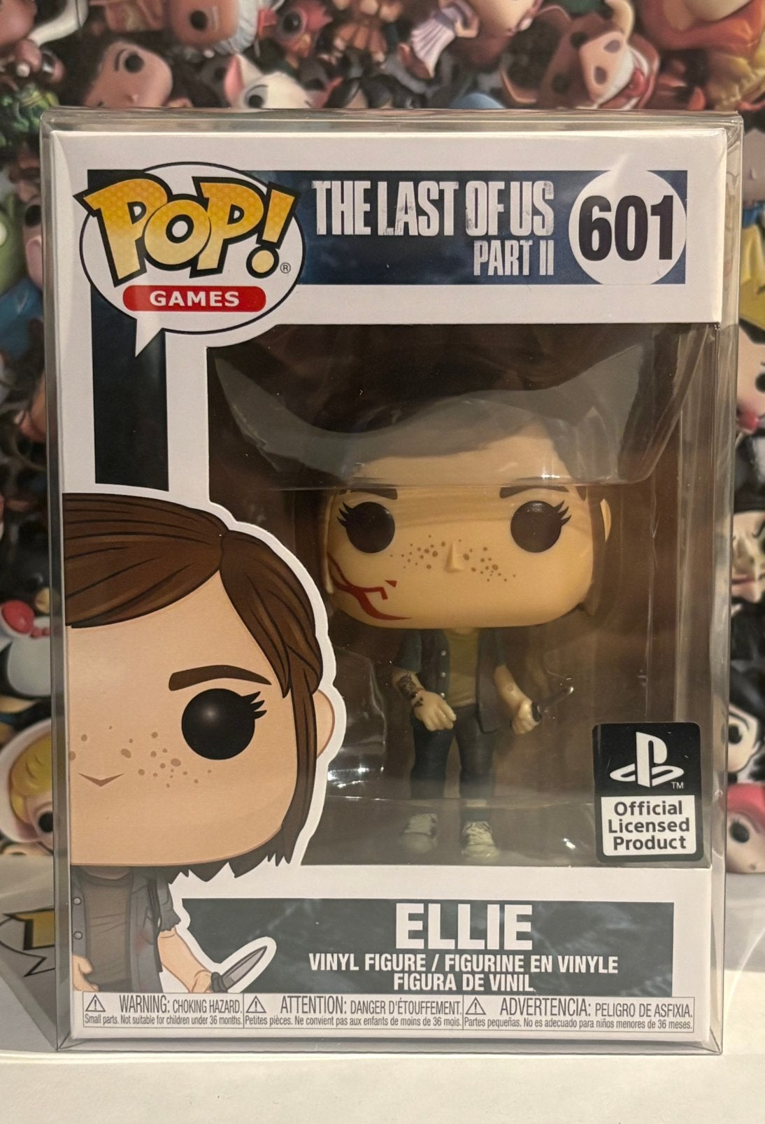 Funko pop Ellie 601 van The last of us part 2 games, Ophalen of Verzenden, Zo goed als nieuw