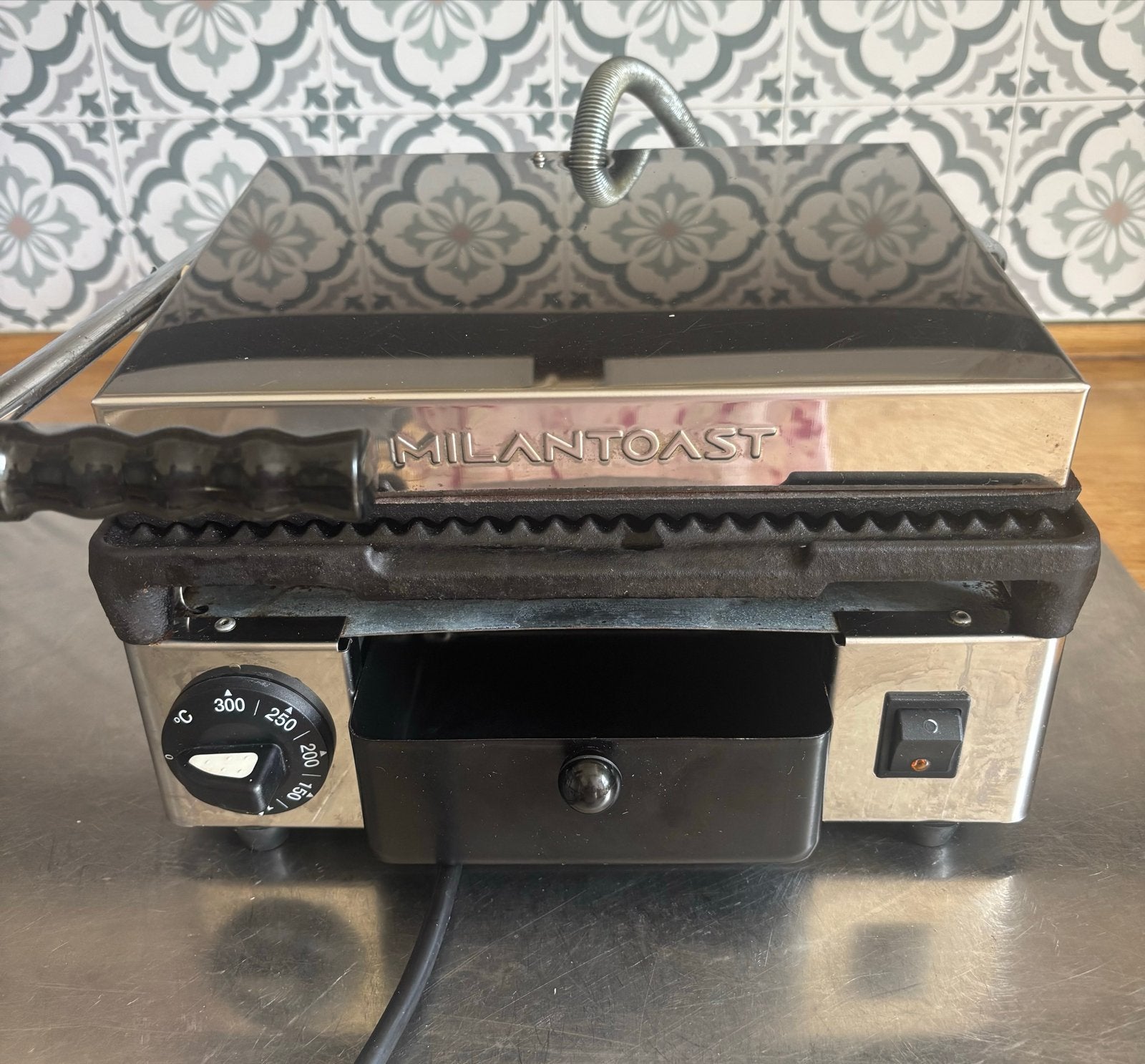 Milantoast Professionele Contactgrill / Tosti-ijzer, Ophalen of Verzenden, Gebruikt