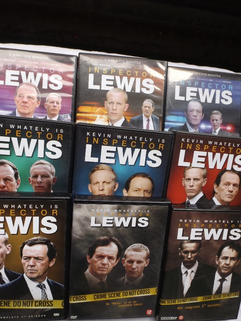 Inspector Lewis complete 9 seizoenen, Cd's en Dvd's, Dvd's | Thrillers en Misdaad, Zo goed als nieuw, Detective en Krimi, Vanaf 12 jaar