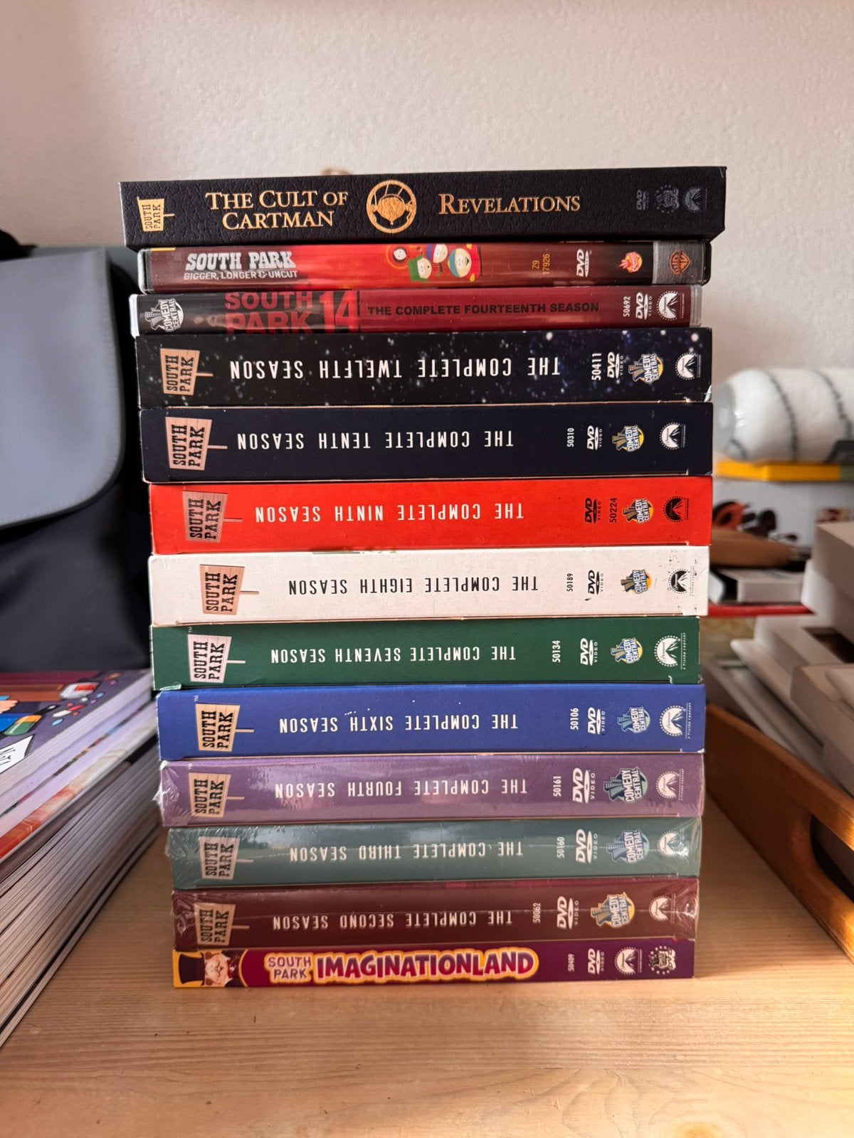 Southpark DVD’s, Vanaf 12 jaar, Ophalen, Zo goed als nieuw