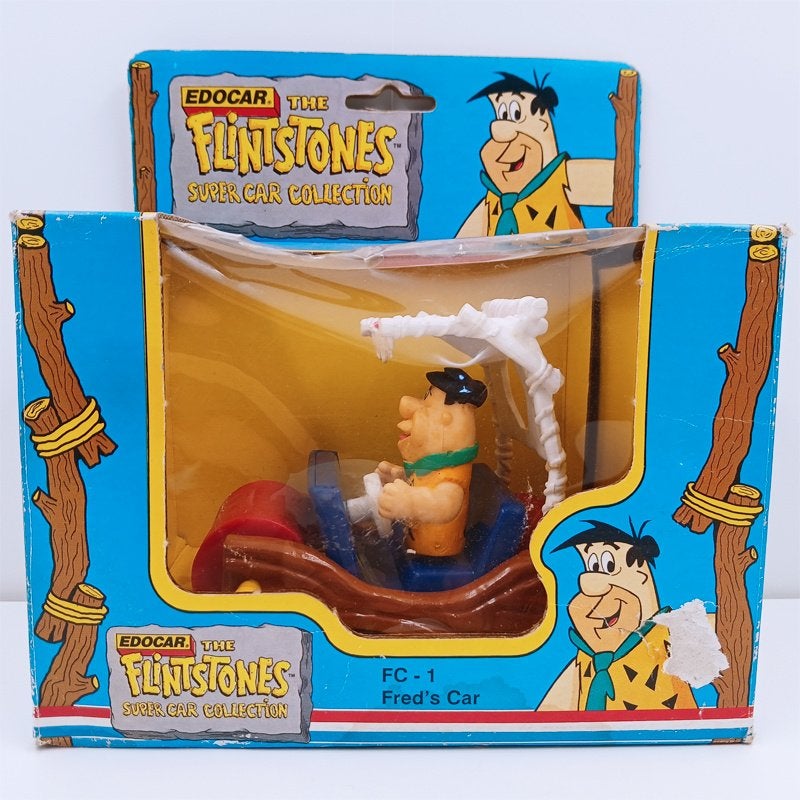 The Flintstones Super Car Collection Fred’s Car Edocar 1991, Verzamelen, Ophalen of Verzenden, Gebruikt