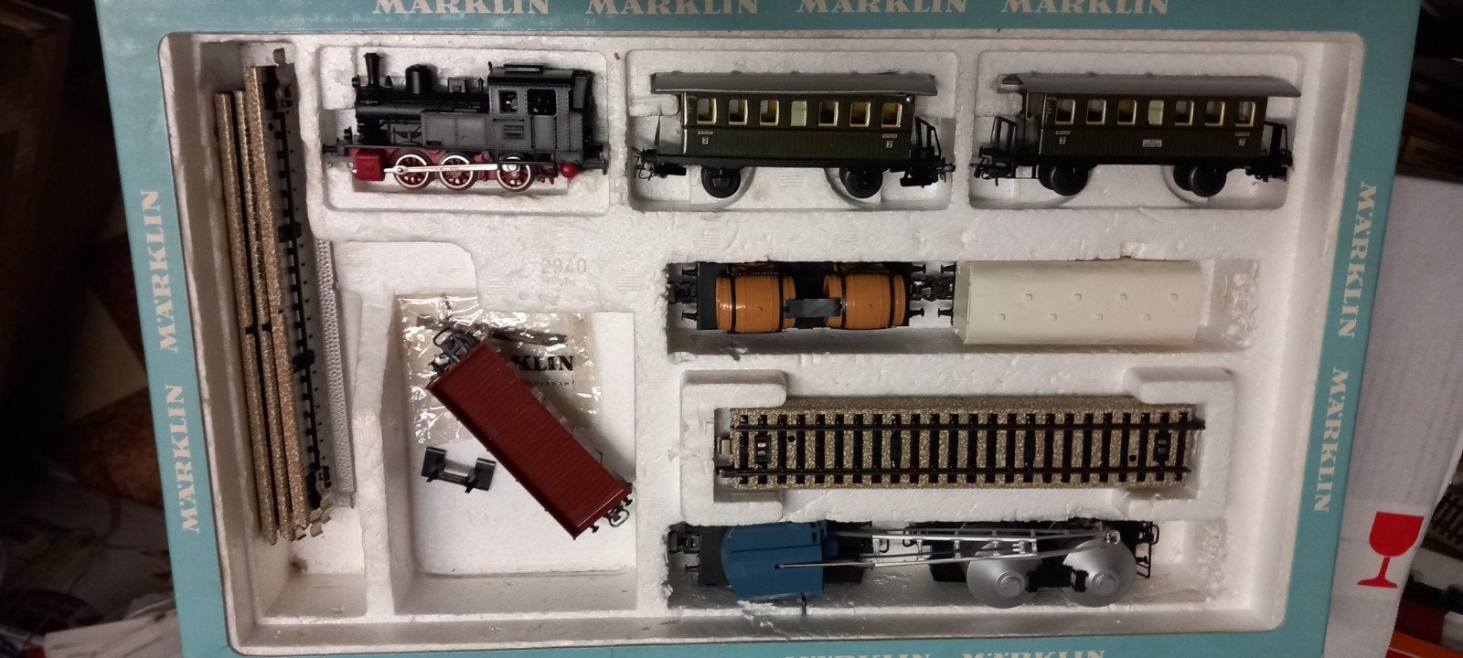 Te koop 50€ voor marklin  setjes en extra railsen ho Wissels, Hobby en Vrije tijd, Wisselstroom, Gebruikt, Verzenden, Rails