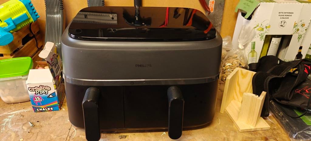 Philips Airfryer met twee manden, Ophalen