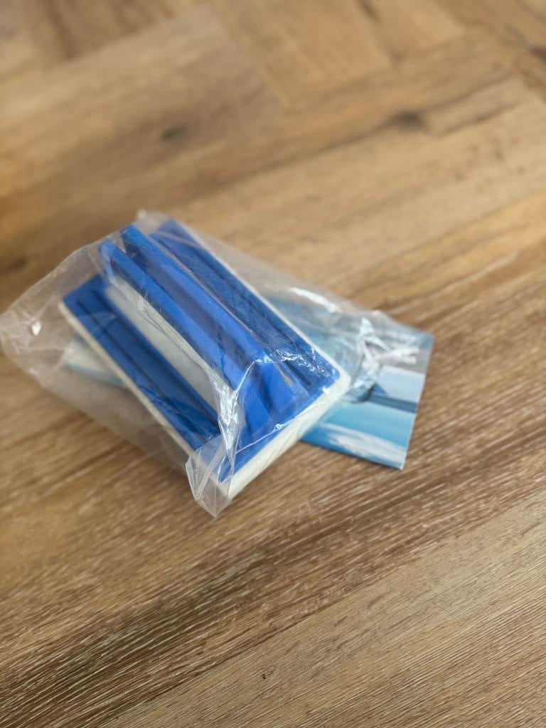 Waterland handborstel schrobpad voor zwembad, Tuin en Terras, Ophalen of Verzenden, Zo goed als nieuw