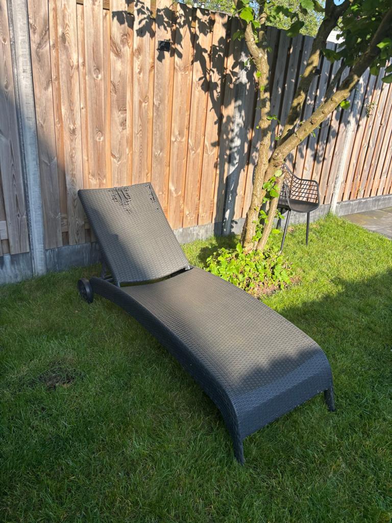 GRATIS Hartman ligbed, Ophalen, Gebruikt, Wicker, Verstelbaar