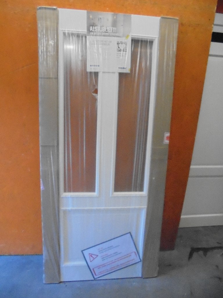 Diverse binnendeuren met glas, ca. 201,5cm hoog, Ophalen, Binnendeur, Zo goed als nieuw, 200 tot 215 cm