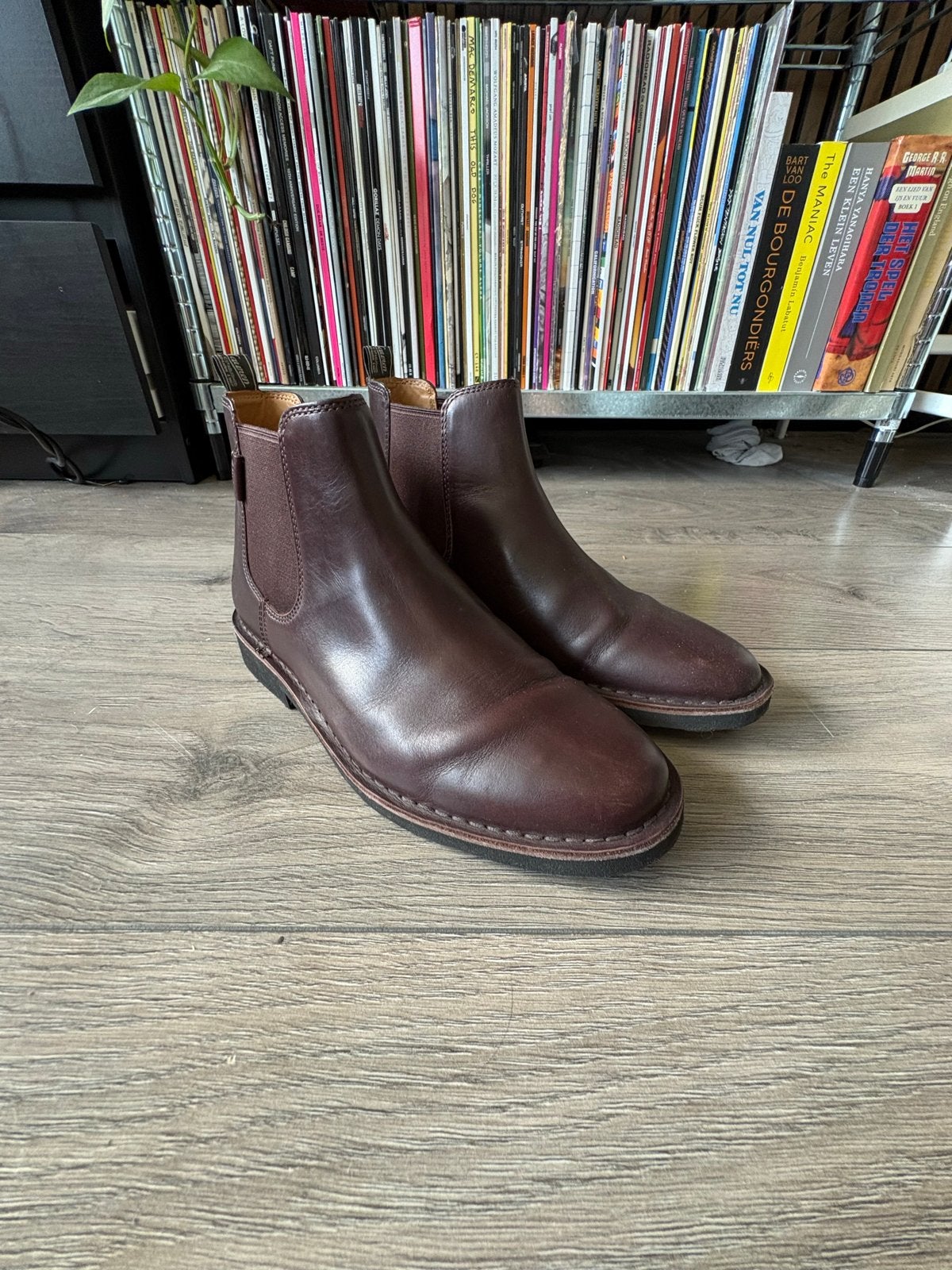 Ralph Lauren Chelsea Boots - Maat 42, Kleding | Heren, Schoenen, Ophalen of Verzenden, Gedragen, Bruin, Boots