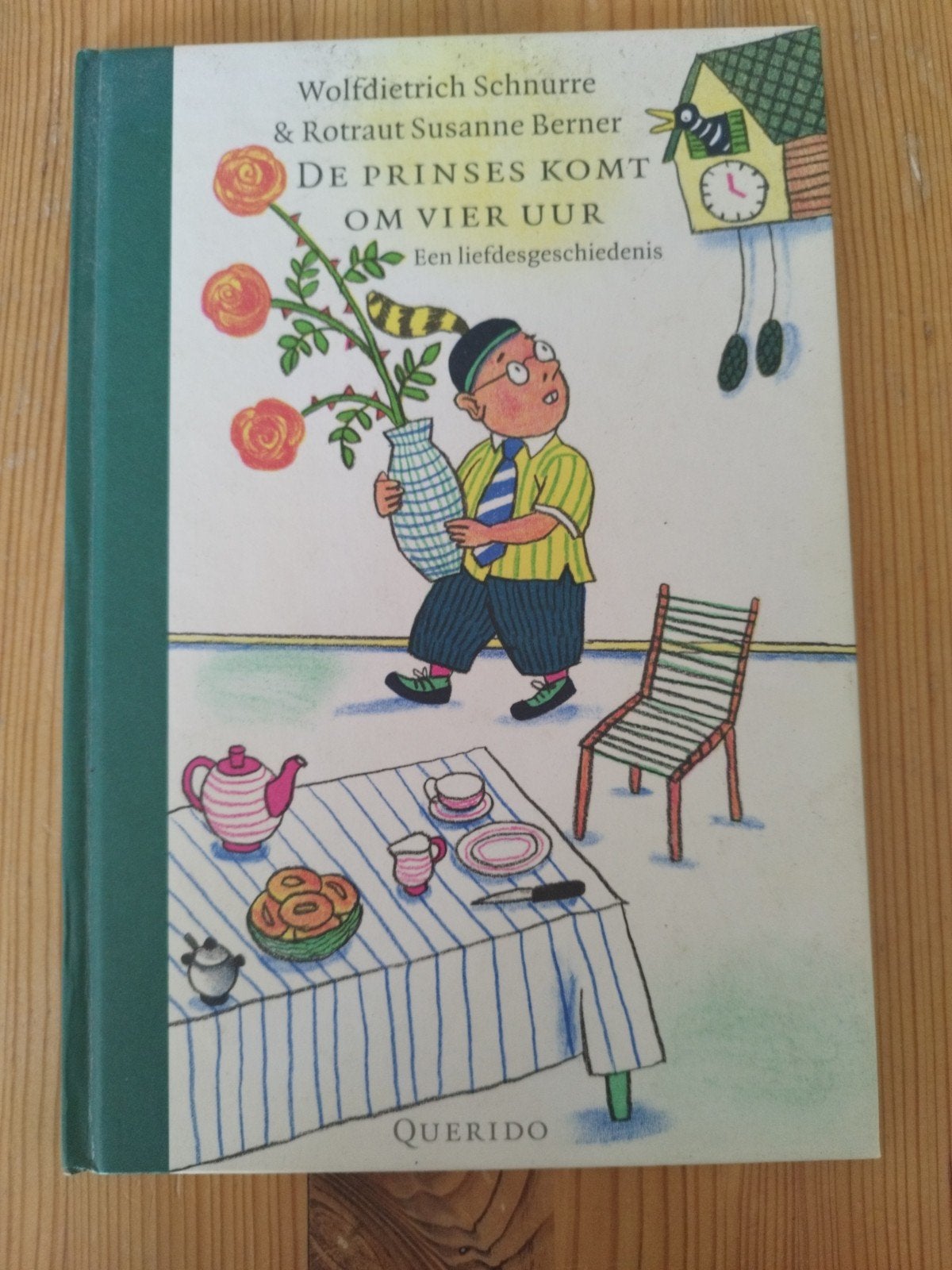 De Prinses Komt Om Vier Uur - Wolfdietrich Schnurre, Boeken, Kinderboeken | Jeugd | onder 10 jaar, Ophalen of Verzenden, Gelezen