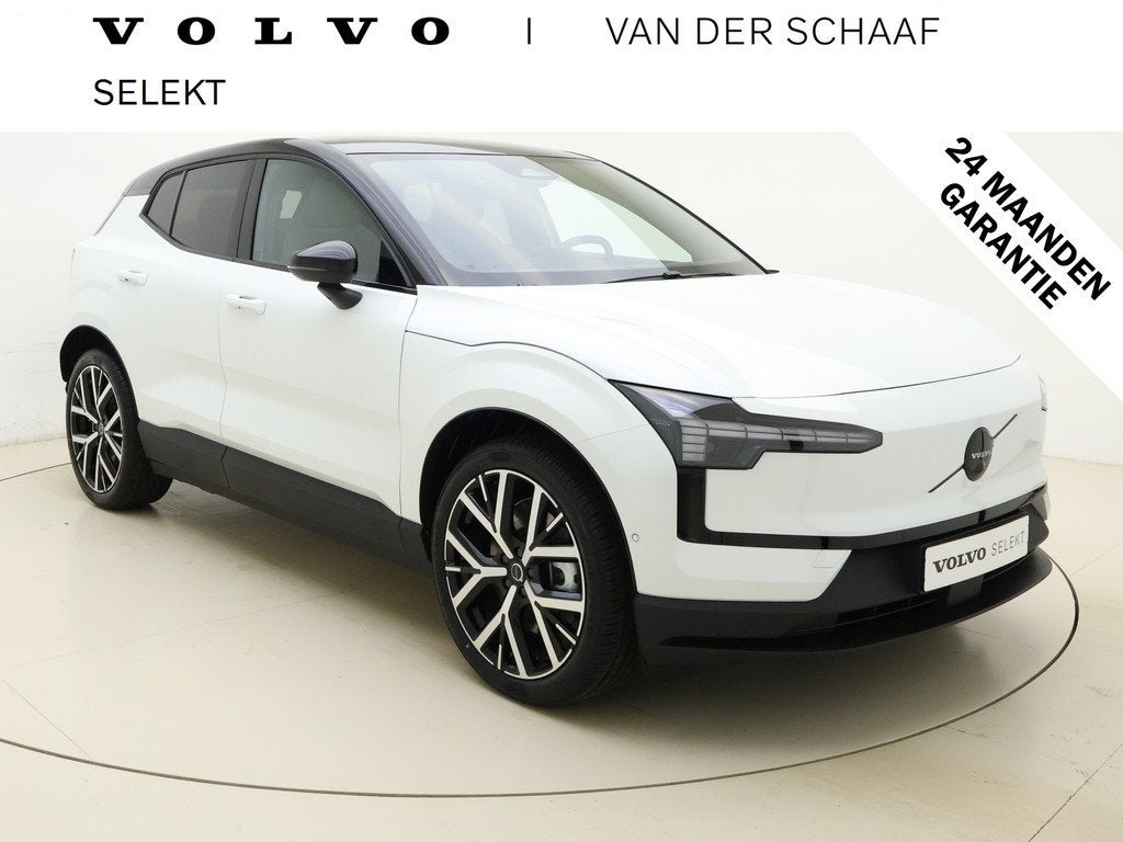 Volvo EX30 Twin Motor Performance Ultra Europa Sport / WOOL, Auto's, Volvo, Stof, Gebruikt, Volvo Selected Used Cars, Wit