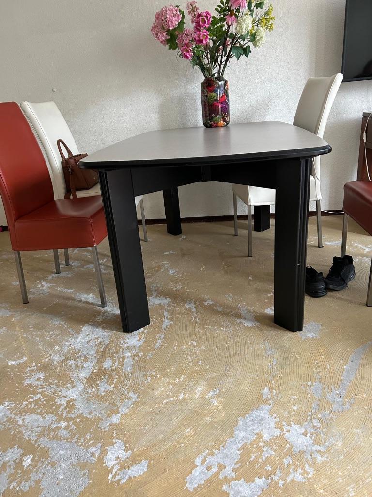 Eettafel, Huis en Inrichting, Tafels | Eettafels, Ophalen, Gebruikt, 50 tot 100 cm, Vijf personen of meer