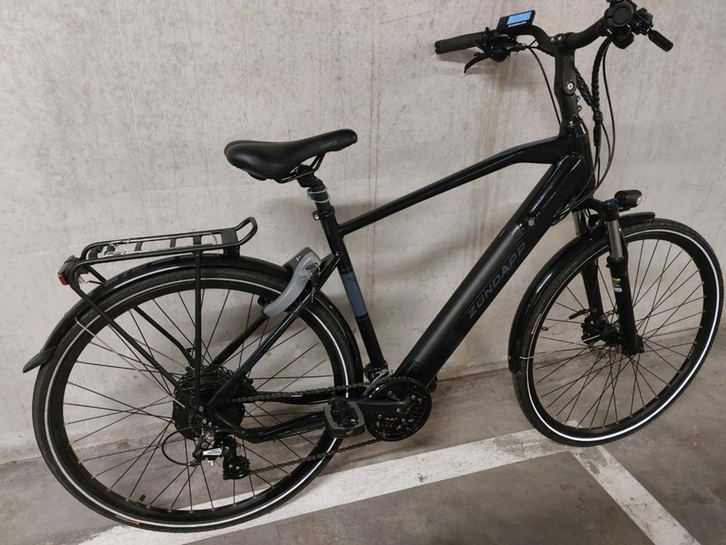 Zundapp Z810 in nieuwstaat, Fietsen en Brommers, Elektrische fietsen, Zo goed als nieuw, 50 km per accu of meer, 55 tot 59 cm