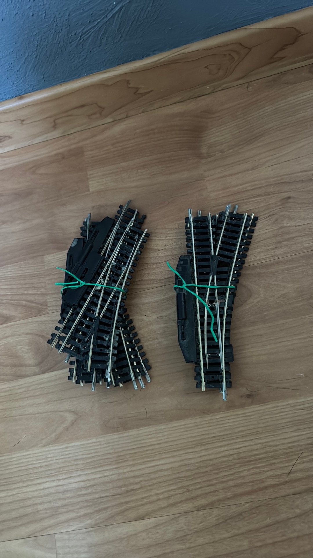 Ho rails wissels van Lima 7 stuks, Hobby en Vrije tijd, Modeltreinen | H0, Gelijkstroom, Rails, Ophalen of Verzenden, Zo goed als nieuw