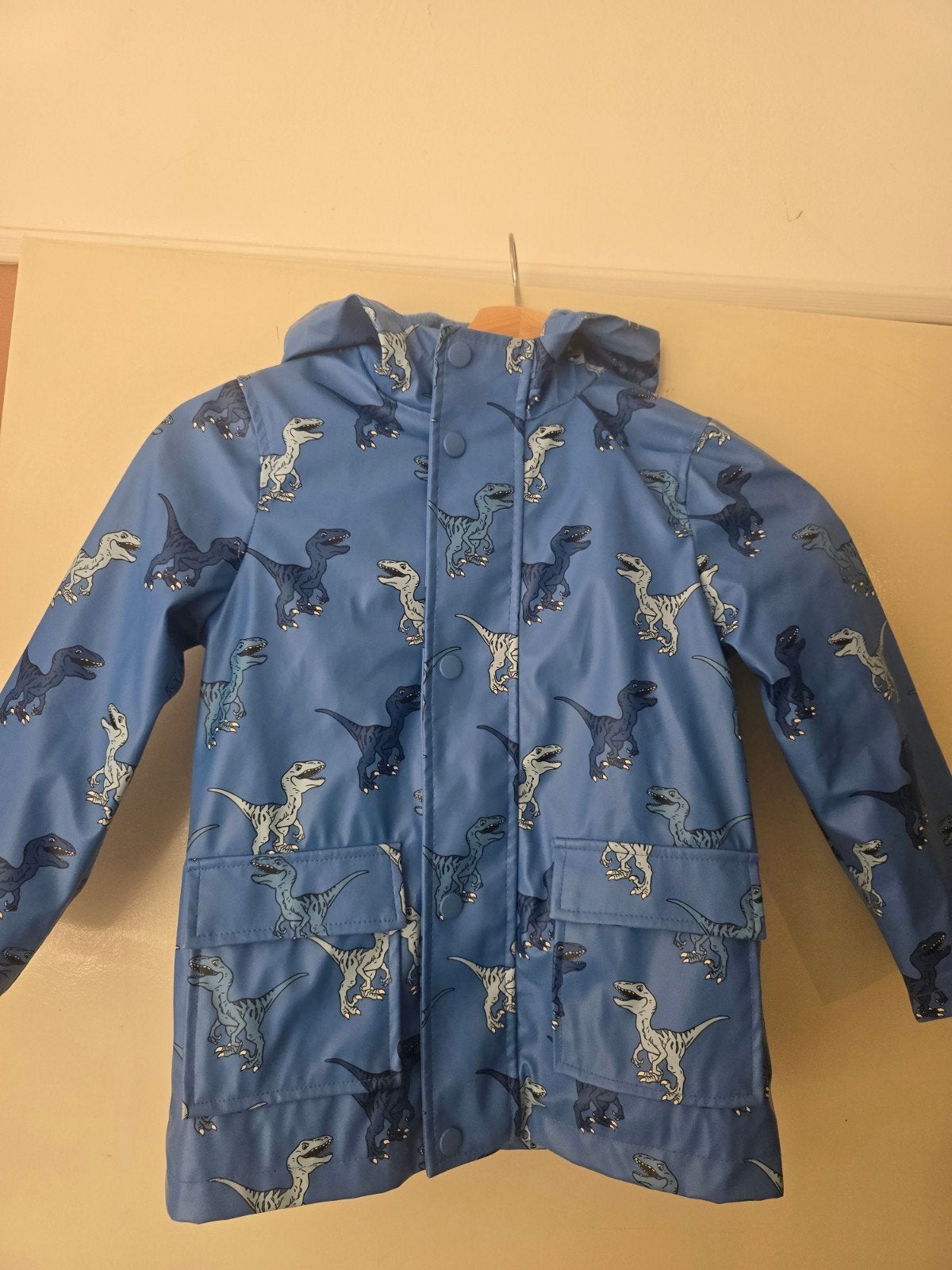 Zo goed als nieuwe regenjas met dinoprint, Ophalen of Verzenden, Zo goed als nieuw, Onbekend, Jongen