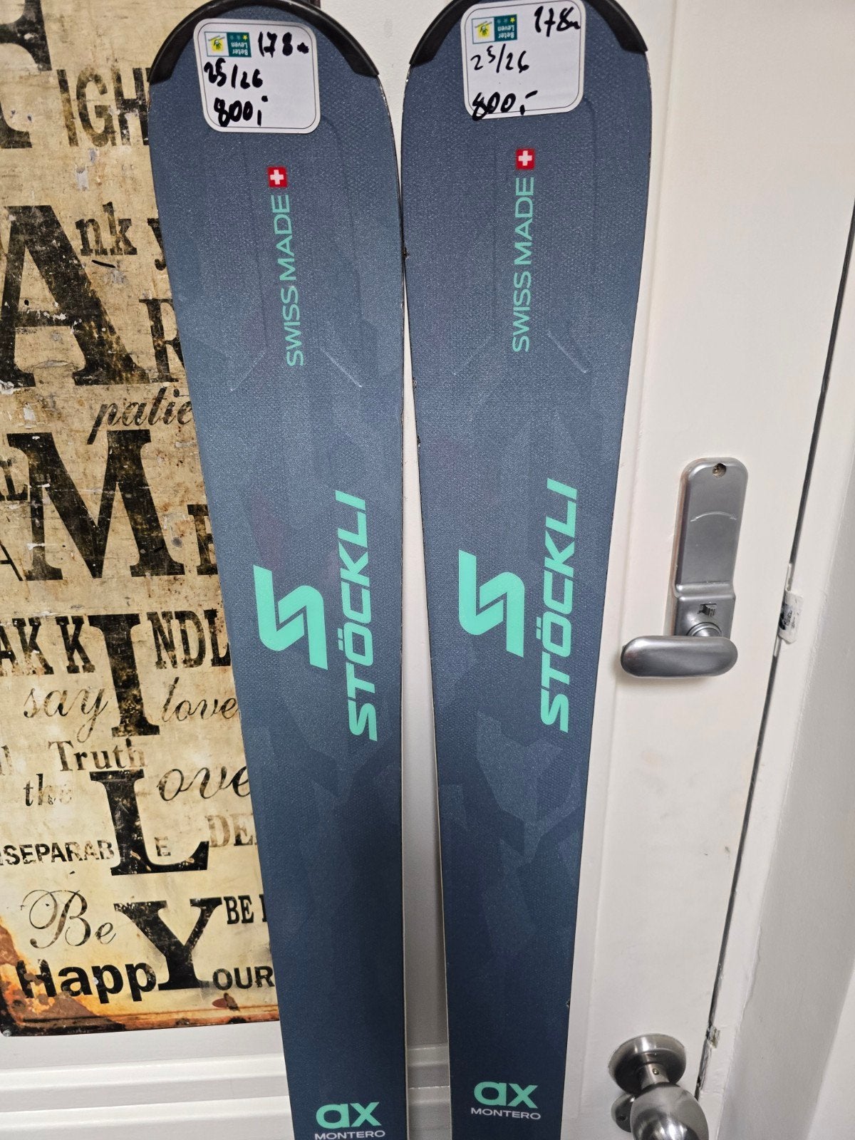 178cm STOCKLI MONTERO AX 25/26 VOOR KENNERS