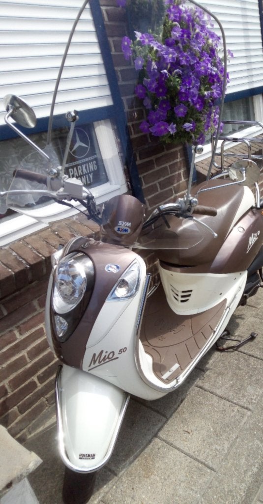 Mio 50 scooter, Fietsen en Brommers, Scooters | SYM, Gebruikt, Benzine, Maximaal 25 km/u, Ophalen