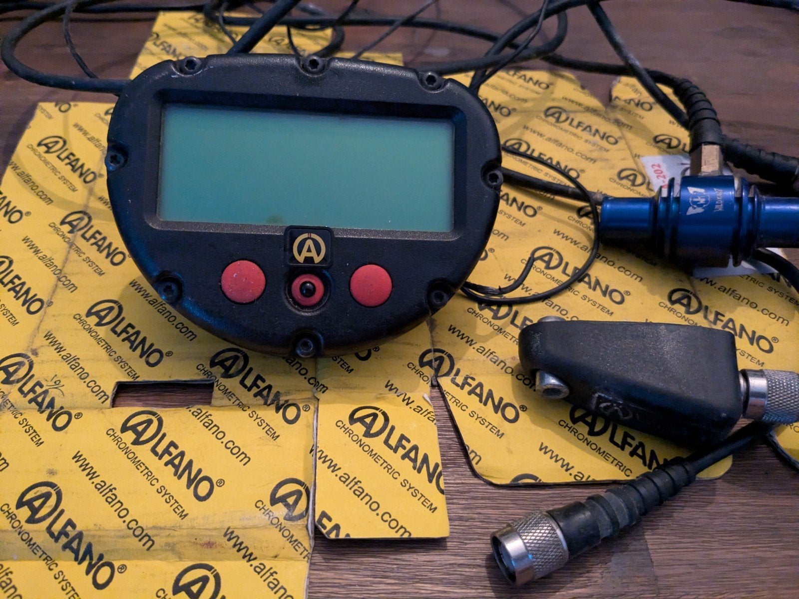 Alfano laptimer met teperatuursensor, Kart, Alfano, Rue de L'industrie 3B 1400 Nivelles, Ophalen of Verzenden