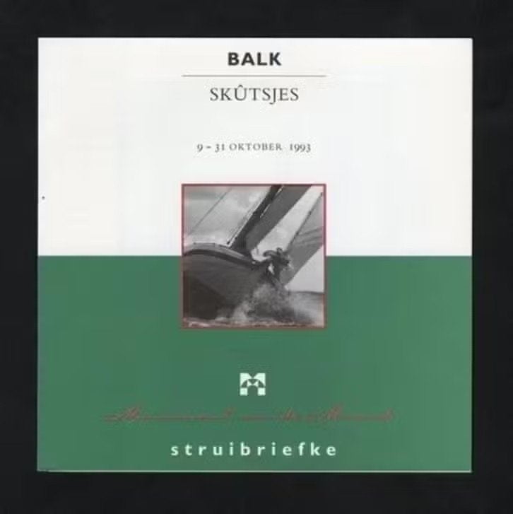 Balk Friesland Skutsjes Struibriefke 1993, Ophalen of Verzenden, Zo goed als nieuw