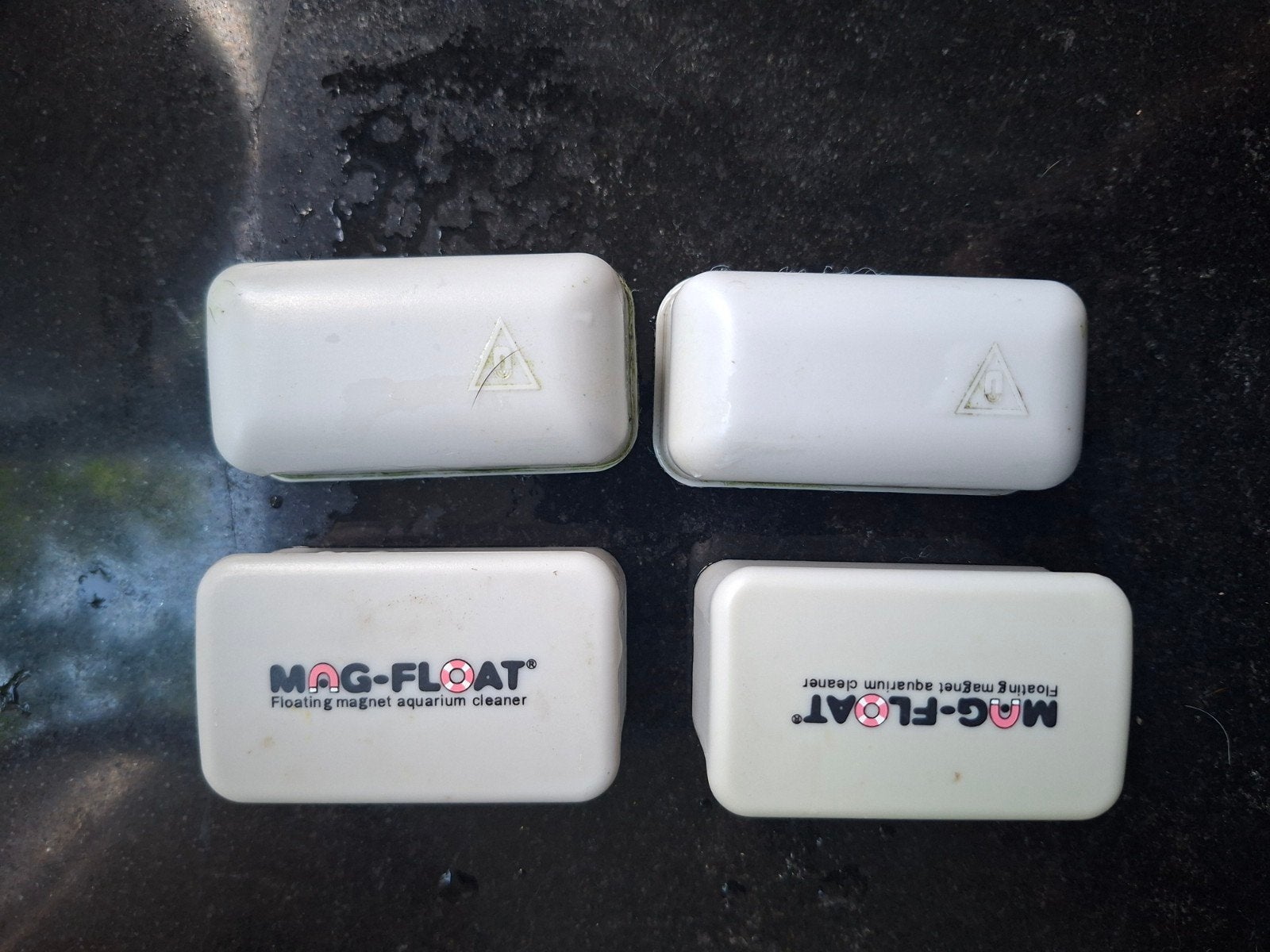 2 x Mag-Float algenmagneten, Dieren en Toebehoren, Ophalen of Verzenden, Zo goed als nieuw