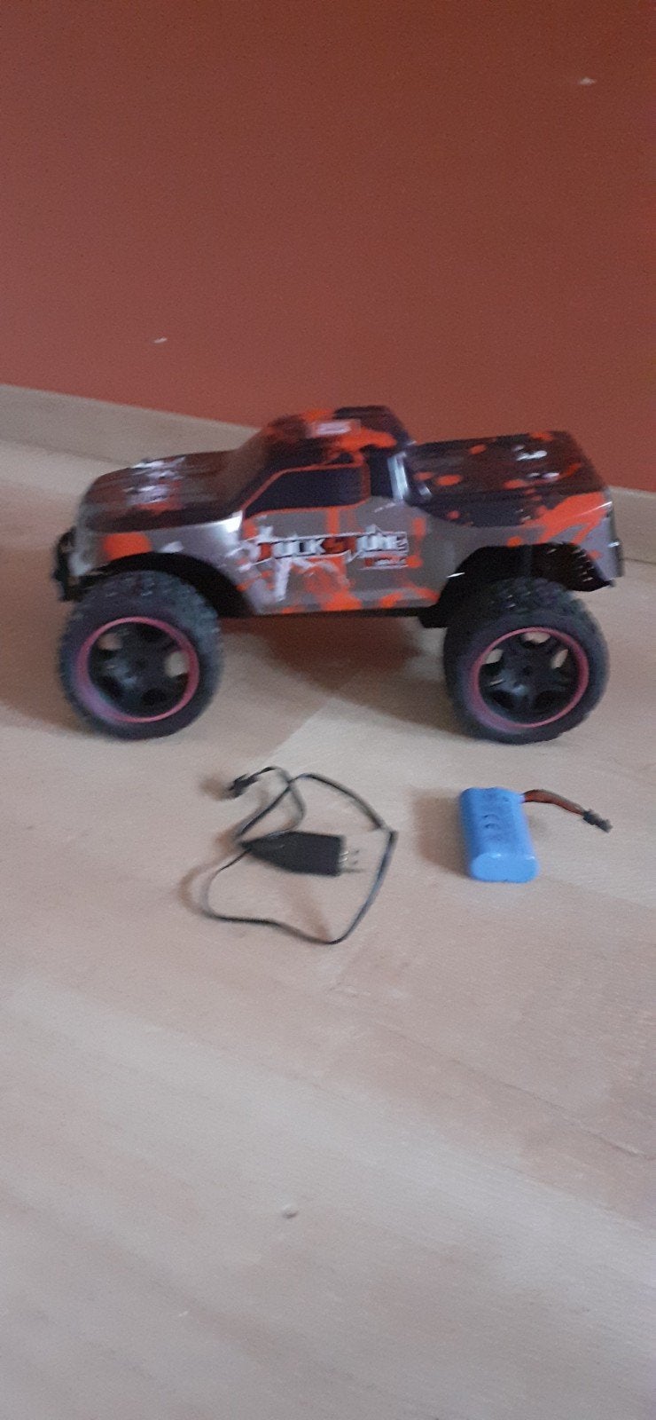bestuurbare auto met accu, Gebruikt