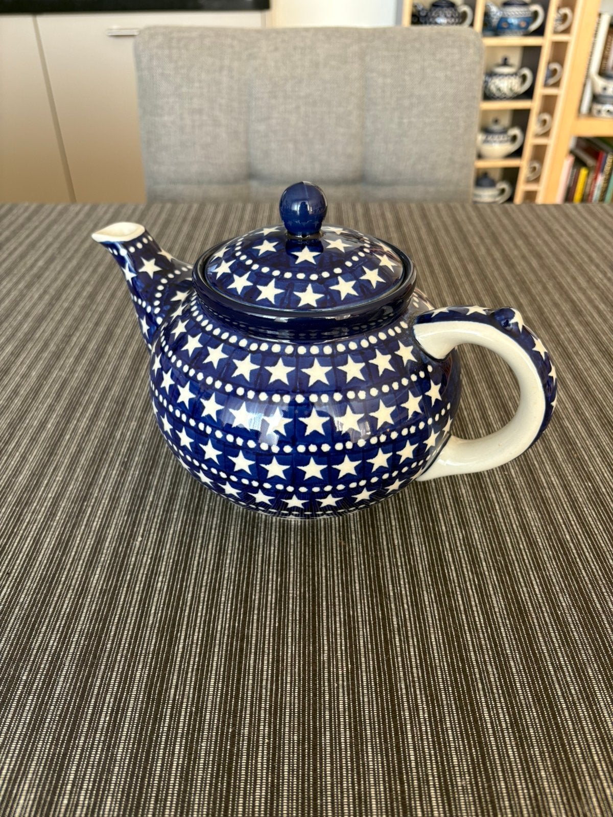 Bunzlau Castle Theepot 1200 ml €19,-, Gebruikt, Keramiek, Overige typen, Ophalen of Verzenden
