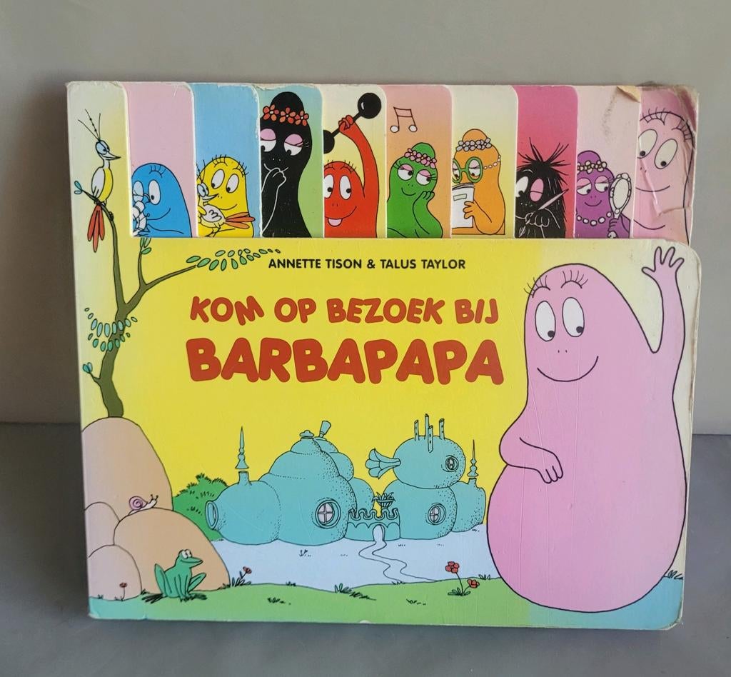 Barbapapa boek Tison & Taylor - Kom op bezoek bij Barbapapa!, Ophalen of Verzenden, Gelezen, Annette Tison, Plaatjesalbum