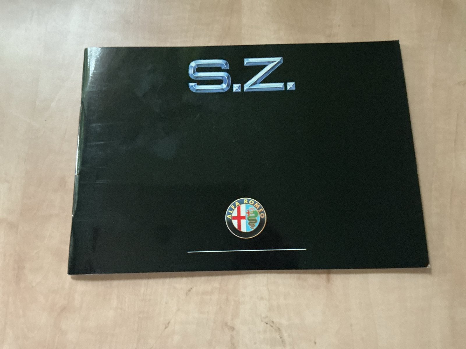 Originele folder van de Alfa Romeo SZ, Ophalen of Verzenden, Zo goed als nieuw, Folder