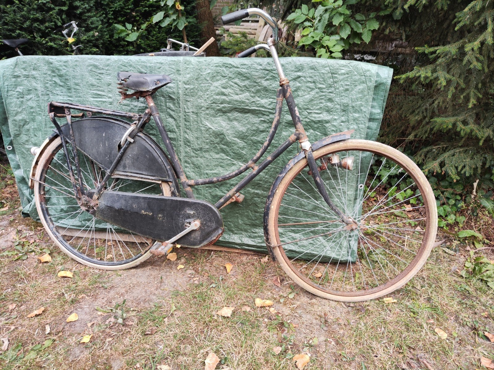 Burco omafiets voor decoratie - Vintage fiets, Ophalen, Gebruikt, Burco