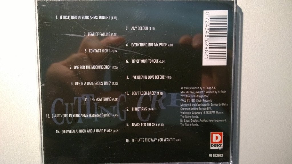 Cutting Crew - The Best Of, Cd's en Dvd's, Ophalen of Verzenden, Zo goed als nieuw, Rock, Album