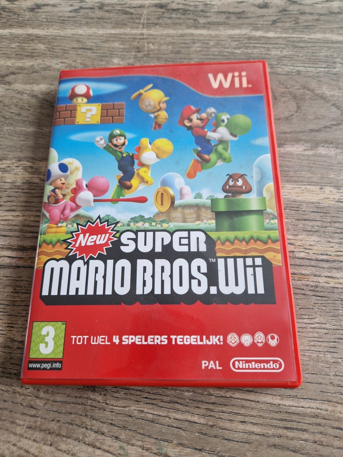 New Super Mario Bros. Wii - Nintendo Wii, Eén computer, Ophalen of Verzenden, Zo goed als nieuw, Platform