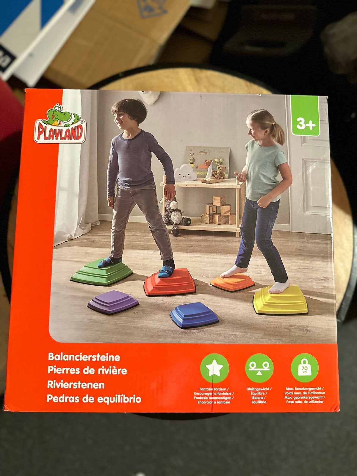 Playland Balanciersteine Rivierstenen Evenwichtspad, Ophalen, Zo goed als nieuw, Jongen of Meisje