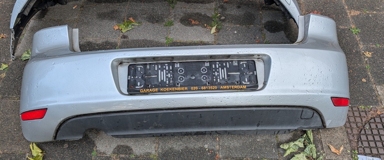 Volkswagen Golf 6 Achterbumper Zilvergrijs, Ophalen, Gebruikt, Volkswagen, Achter