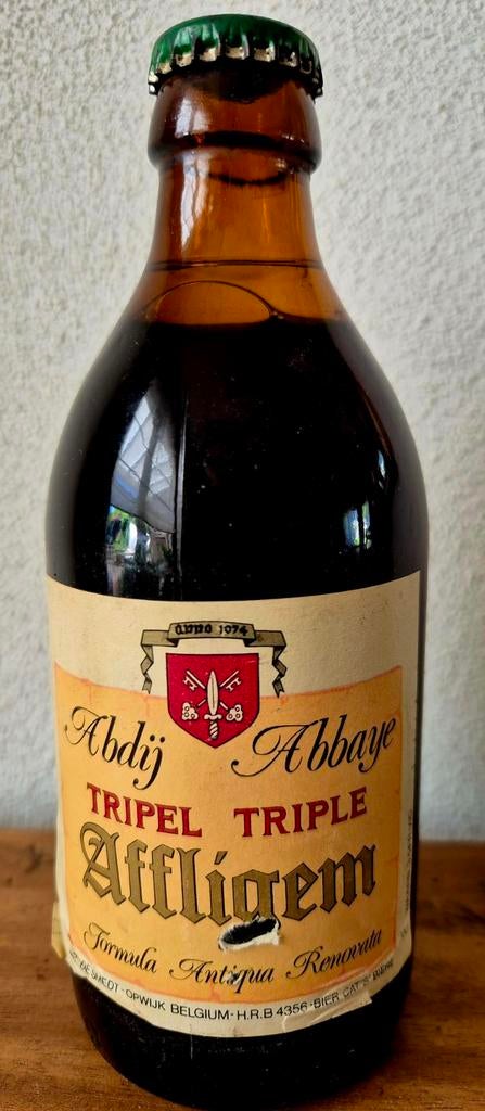 0,33 Ltr Tripel bier Abdij Affligem bier uit collector's ite, Ophalen of Verzenden, Zo goed als nieuw, Flesje(s), Overige merken