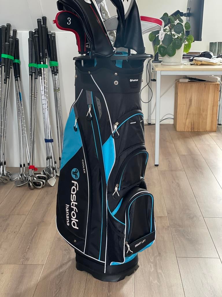 Fastfold golftas cartbag (nieuw met kaartjes), Ophalen of Verzenden, Nieuw, Tas