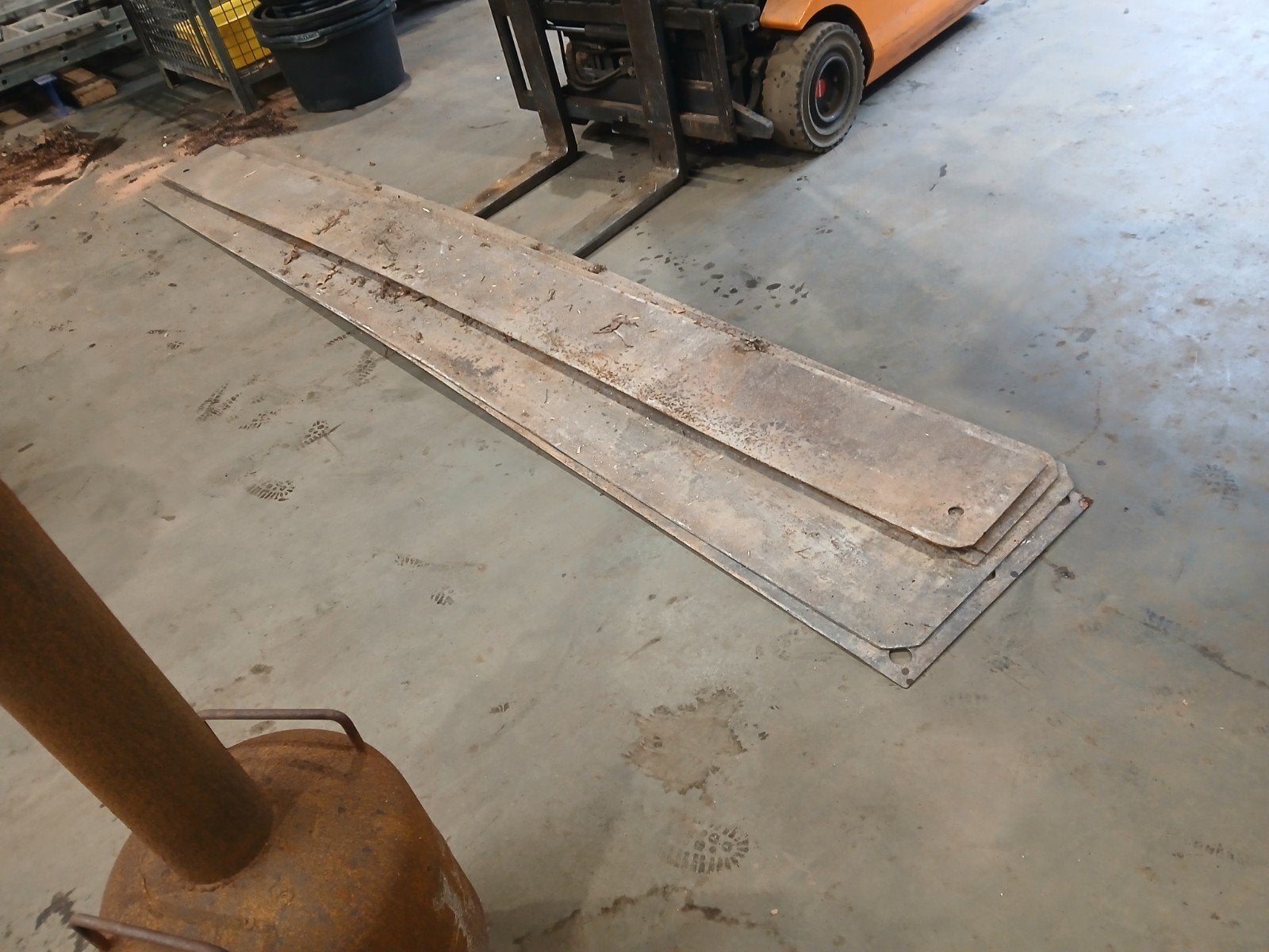 Rijplaten 4 meter, Onbekend, Ophalen of Verzenden, Onbekend, Onbekend
