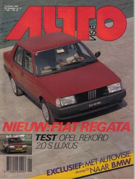Autovisie 21 1983 : Opel Rekord - Suzuki SJ410 - Fiat Regata, Ophalen of Verzenden, Gelezen, Algemeen