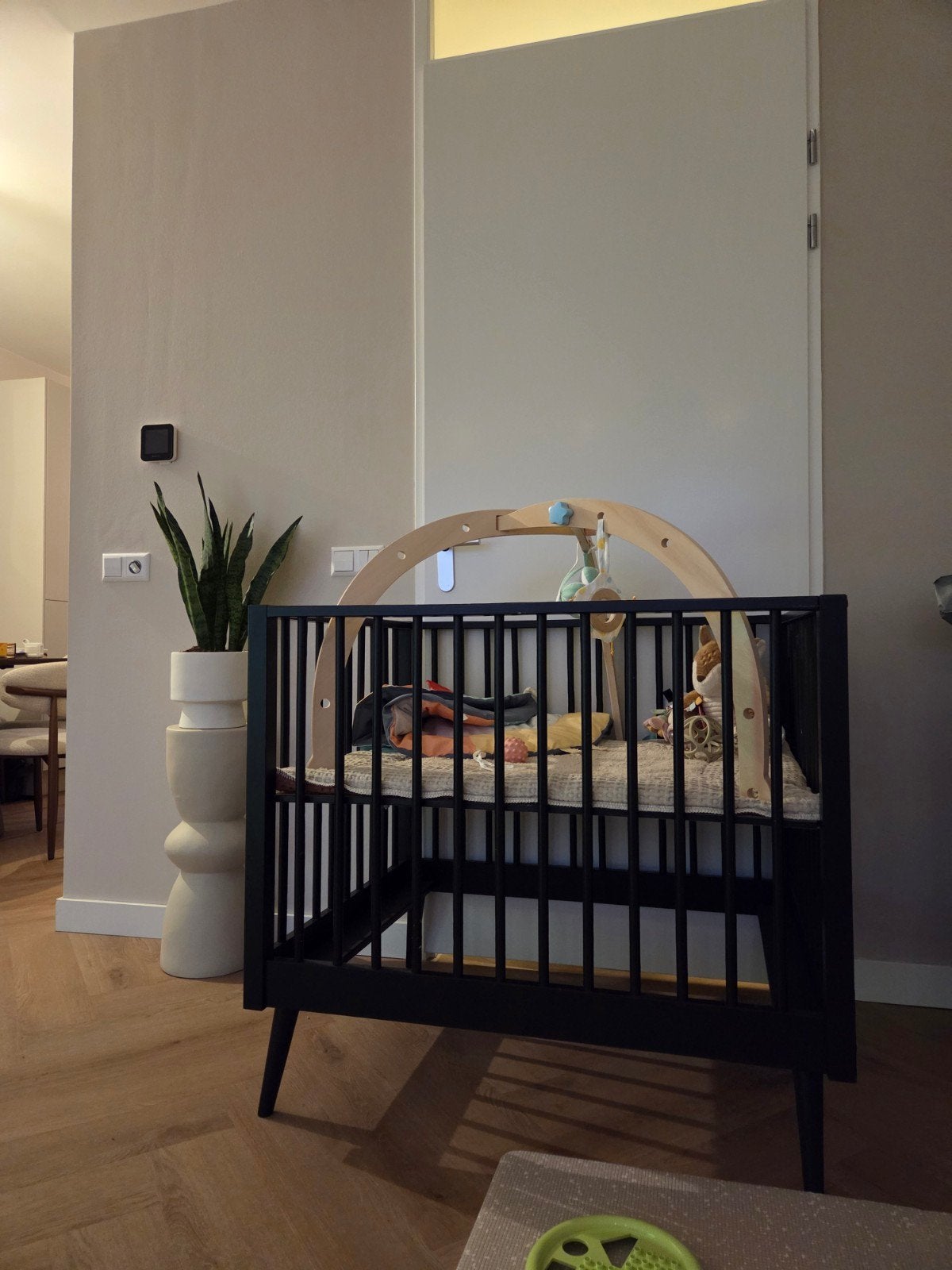 Baby Park box met boxkleden van Jollein en Koeka, Ophalen, Gebruikt, Rechthoekig, Boxkleed